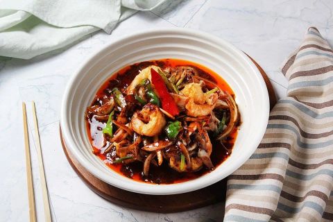 꿍 팟 남 프릭 파오